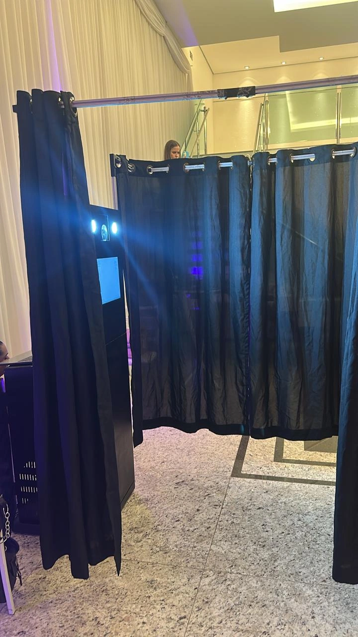 Aluguel totem de fotos