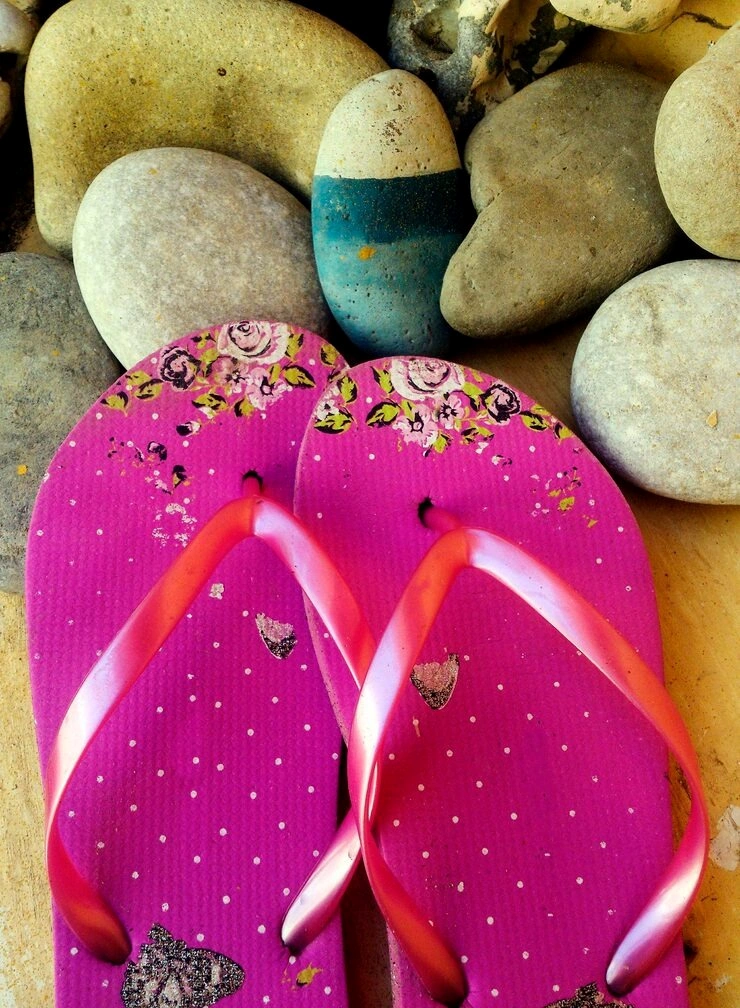 Chinelo personalizado para festa