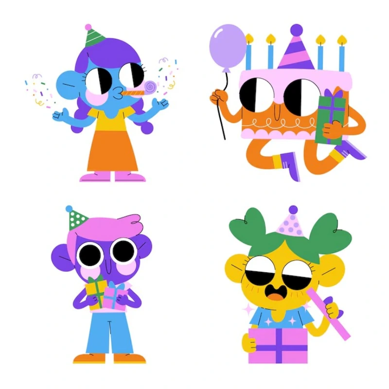 Personagem chaves para festa