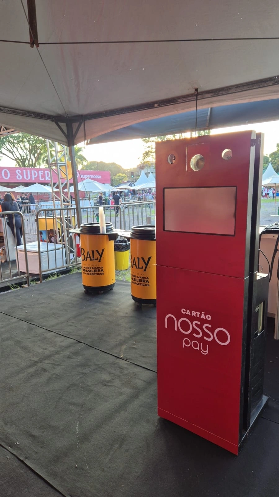 Totem fotográfico para festa em Belo Horizonte