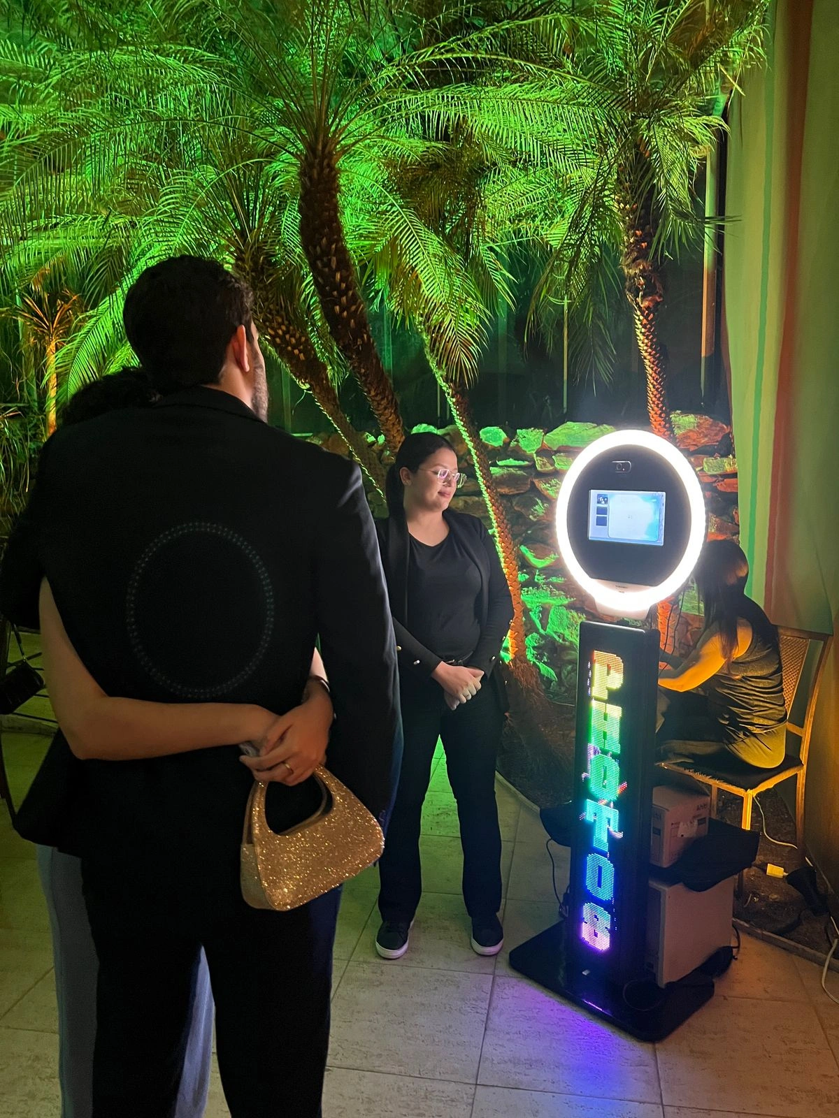 Totem de fotos para eventos em Belo Horizonte