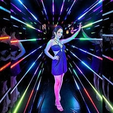 Túnel de led em Belo Horizonte